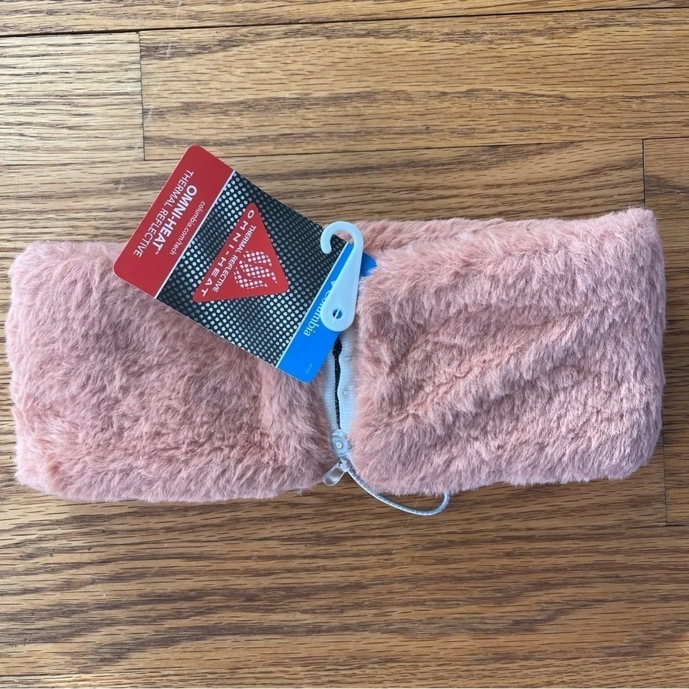 NEW Columbia Unisex Primrose Hill Headband Blush Pink One Size NWT